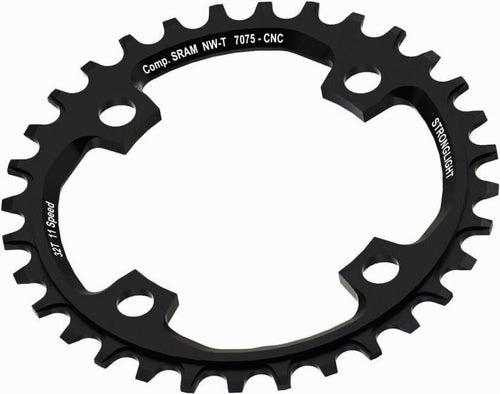 Stronglight kettingblad chain ring 34t bcd 104 alu black