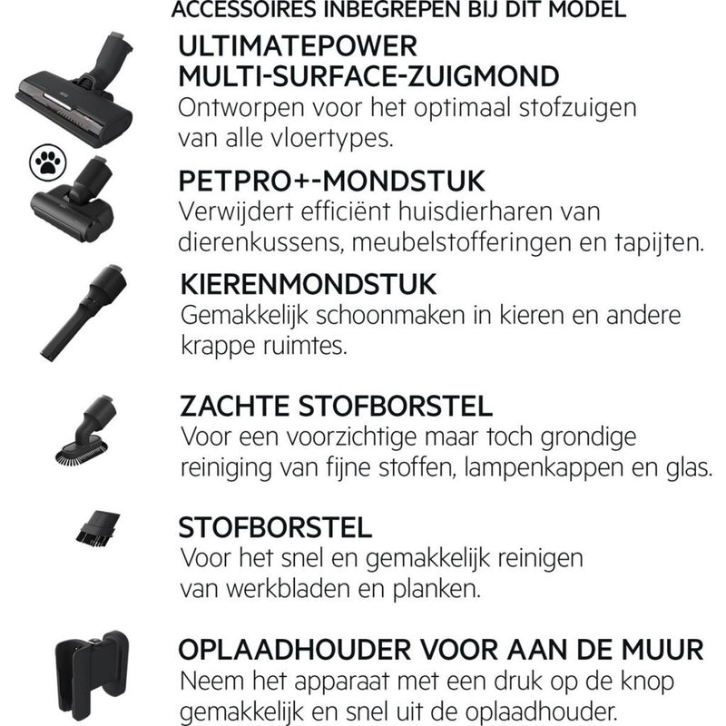 Load image into Gallery viewer, Aeg ap71ab14ug accu steelstofzuiger grijs zwart
