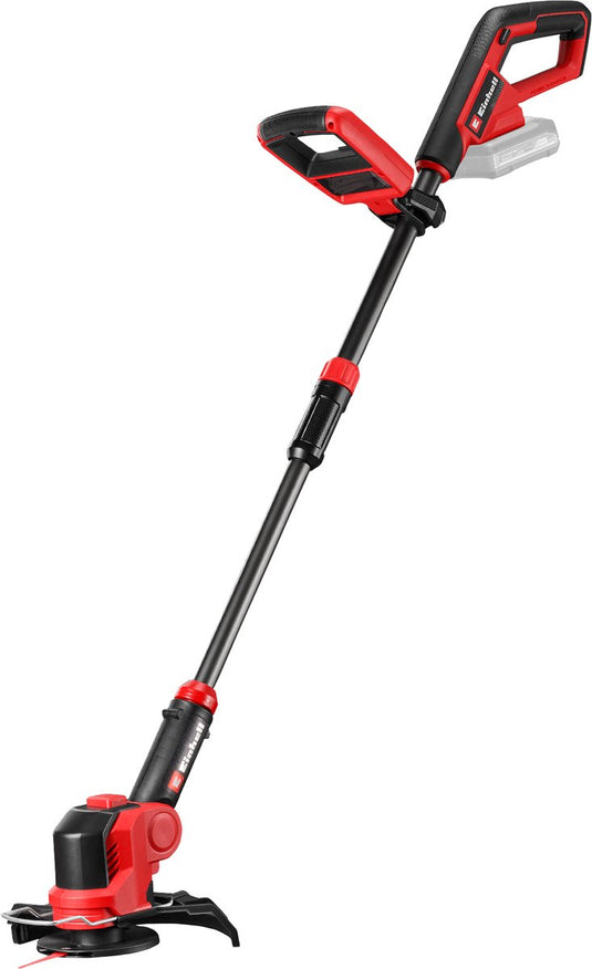 Einhell accu grastrimmer ge-ct 18 25 li solo - power x-change - 18 v li-ion - maaidiameter: 25 cm - draaibare en kantelbare motorkop - bloembeschermer - excl. accu en lader