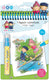 Bambolino fien teun water kleur boekje - herbruikbaar magisch kleurboek - kleuren educatief peuter speelgoed - vanaf 2 jaar