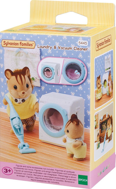 Sylvanian families 5445 wasmachine stofzuiger-poppenhuisinrichting