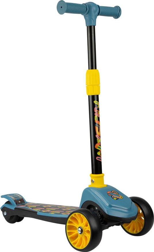 Nijdam fat-wheel tri-scooter - boulevard ranger - blauw zwart