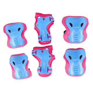 Load image into Gallery viewer, Alert sport skate beschermset kinderen 3 delig (maat s) roze | 2 stuks
