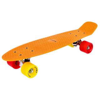 Alert outdoor skateboard 55 cm oranje