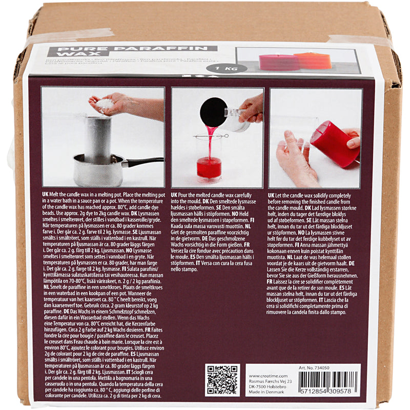 Load image into Gallery viewer, Creativ company pure paraffine was, 1kg
