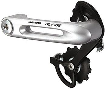 Shimano kettingspanner alfine chain tensioner shim. alfine silver