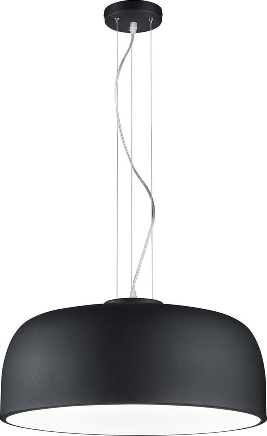 Trio baron - hanglamp - mat zwart - e27 - binnenverlichting