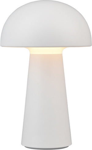 Rl live your light reality lennon - tafellamp - wit - incl. 1x smd 2w - oplaadbare - buitenlamp - dimbaar - buitenverlichting - ip44