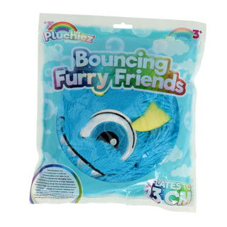Pluchiez bouncing furry monsters 23 cm assorti | 6 stuks