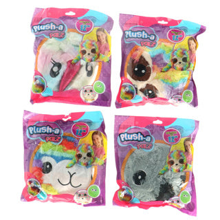 Load image into Gallery viewer, Pluchiez bal bouncing furry friend 30cm animals assorti | 4 stuks
