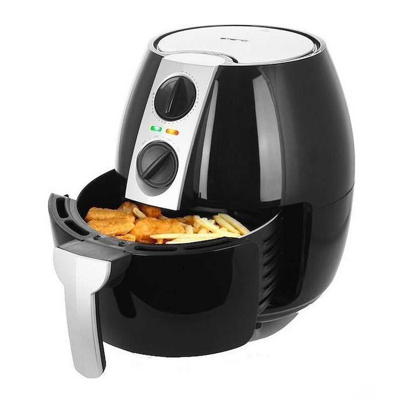 Load image into Gallery viewer, Emerio af-116073 smart fryer 4.5l 1500w zwart zilver
