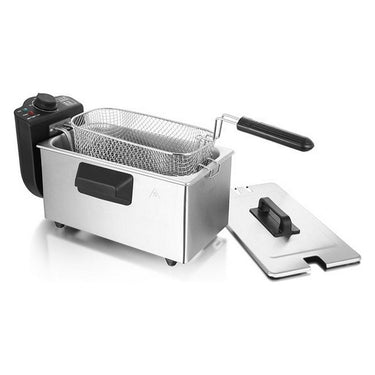 Emerio df-120482 friteuse 3l 2000w rvs zwart