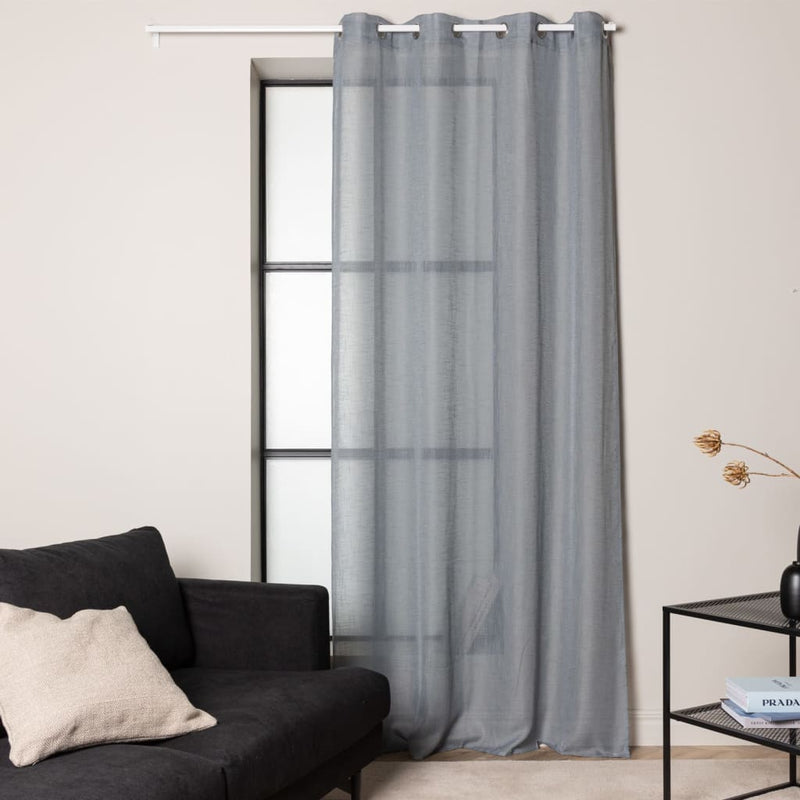 Load image into Gallery viewer, Venture home gordijn kaya 240x140 cm polyester lichtgrijs
