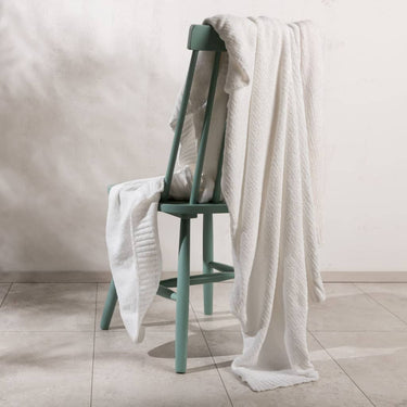 Venture Home Venture Home Plaid Ally 170x130 cm polyester wit