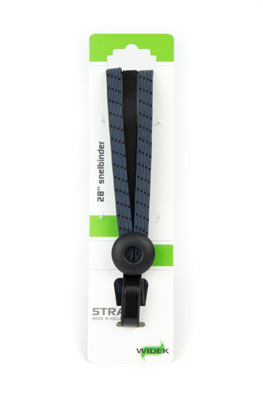 Qibbel widek triobinder eye met haak 3x12mm zwart blauwgrijs