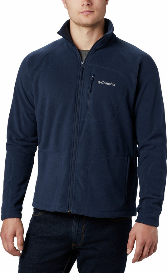 Columbia fast trek™ ii full zip fleece trui - fleecetrui met volledige ritssluiting - fleece jas heren - blauw - maat m