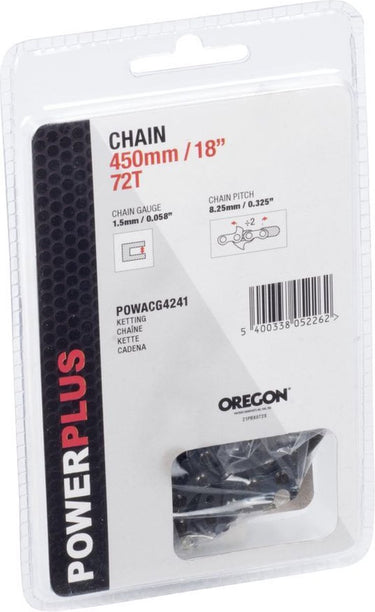 Powerplus powacg4241 zaagketting oregon - 18''(450) 72t ore