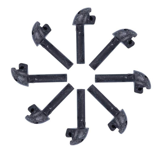 Eurofender spatd ef bev clip pvc zw set a 8