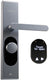 Loqed touch smart lock - slim deurslot - met smart home integratie - bridge, cilinder codetoegang - metaal