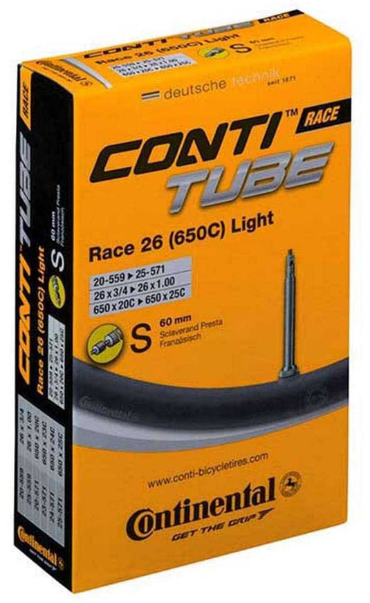 Continental race light presta 60 mm binnenband transparant 26´´ 0.75-1.00