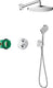 Hansgrohe croma - inbouw doucheset - ecostat thermostaat - 280mm - 1 straalfunctie - chroom