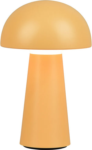 Rl live your light reality lennon - tafellamp - geel - incl. 1x smd 2w - oplaadbare - buitenlamp - dimbaar - buitenverlichting - ip44