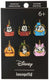 Loungefly mickey and friends by bag charm mystery box display (15) pins brooches - 1 stuks