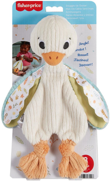 Fisher-price knuffelgans - 25 cm - knuffel