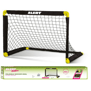Alert doel opvouwbaar 91x61x61cm inclusief voetbal en pomp