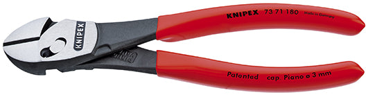 Knipex kracht-zijsnijtang twinforce 180 mm - 7371180