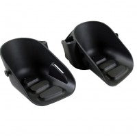 footrests Maxi left + right black