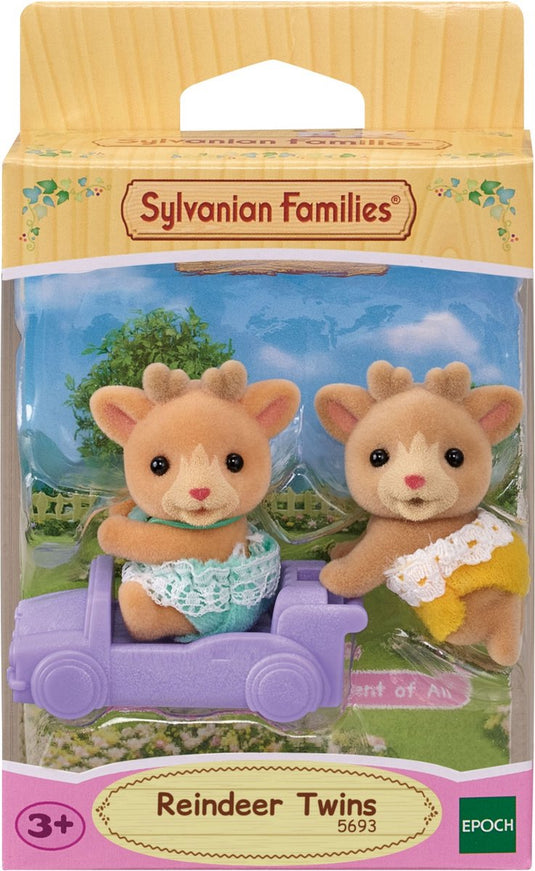 Sylvanian families 5693 tweeling rendier-fluweelzachte speelfiguren