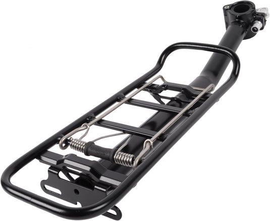 Atranvelo bagagedrager tour 365 seatpost avs rear rack at.velo tour 365 seatpost avs alu