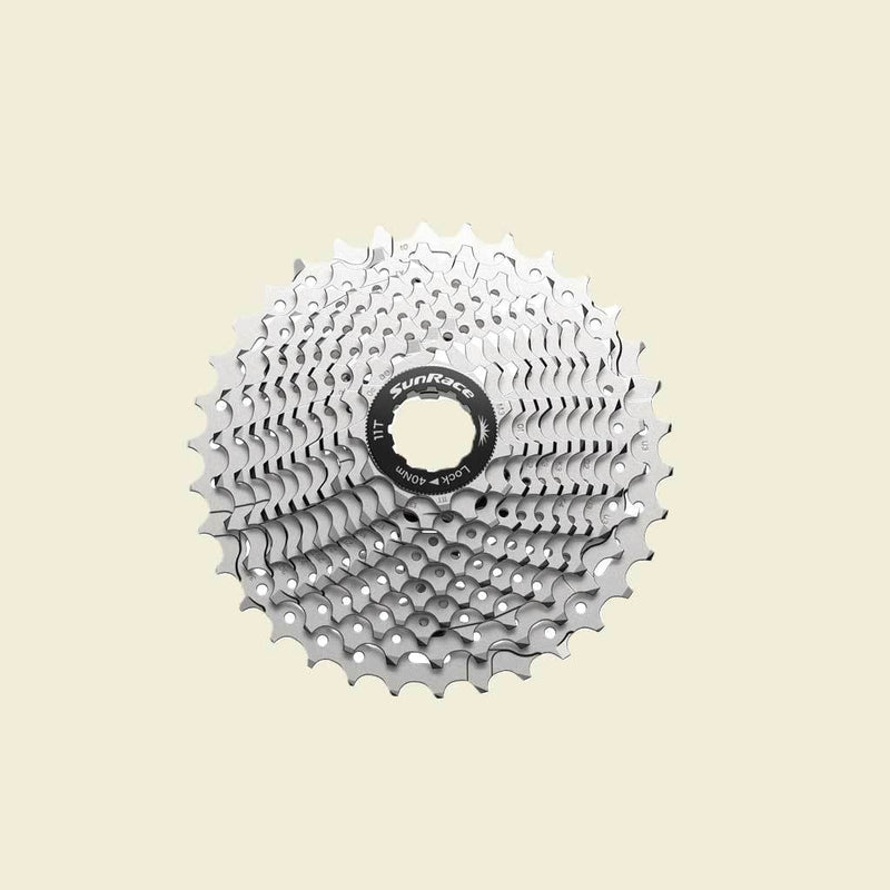 Load image into Gallery viewer, Spanninga sunrace cassette csrx11 11v 11-34t zilver
