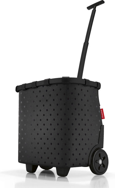 Reisenthel carrycruiser boodschappentrolley - 40l - frame glossy dots zwart