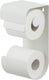 Sealskin brix - wc rolhouder - toiletrolhouder - reserverolhouder - wit