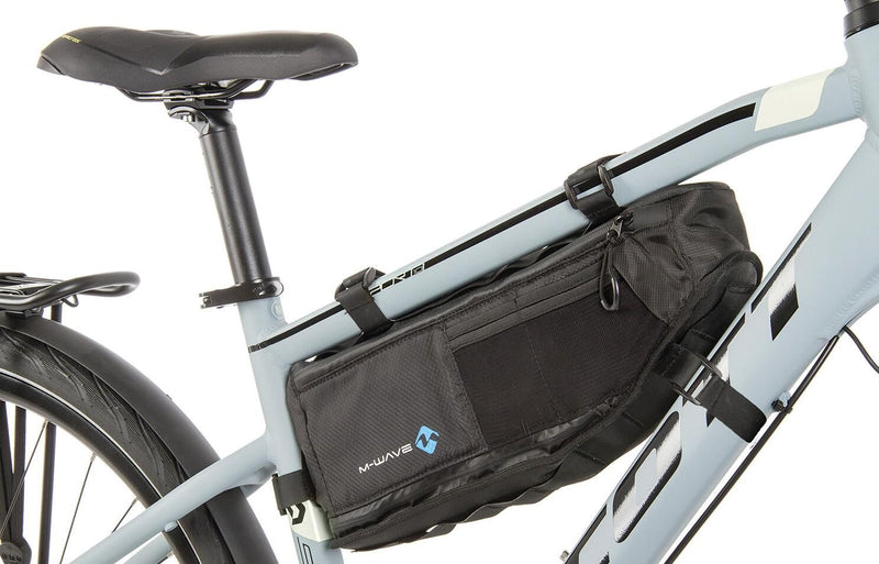 Load image into Gallery viewer, M-Wave Frametas Triangle zwart 3,3 4,2 liter
