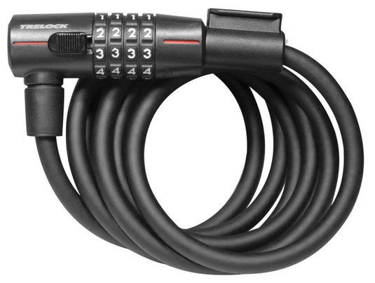 Trelock kabelslot ks 415 cable lock ks 106 110cm num.code