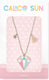 Calico sun - carrie halsketting - gem