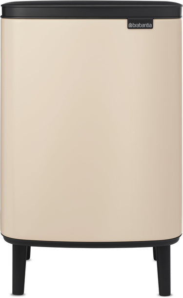 Brabantia bo hi prullenbak - 12 liter - soft beige