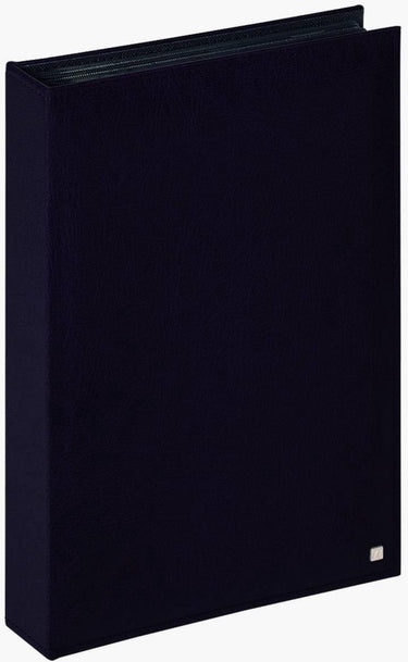 Walther me-287-b deluxe - memo insteekalbum - formaat 22 x 31 cm - witte pagina's - 200 foto's 13 x 18 cm - zwart