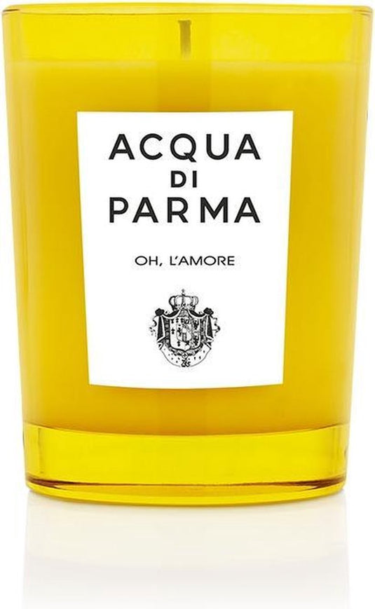 Acqua di parma glass candle collection oh lamore scented candle kaars 200gr
