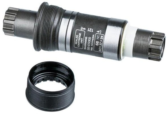 bottom bracket BB-ES300 steel 68 - 118 Octalink BSA black