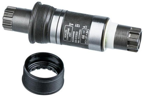 bottom bracket BB-ES300 steel 73 - 118 Octalink BSA black