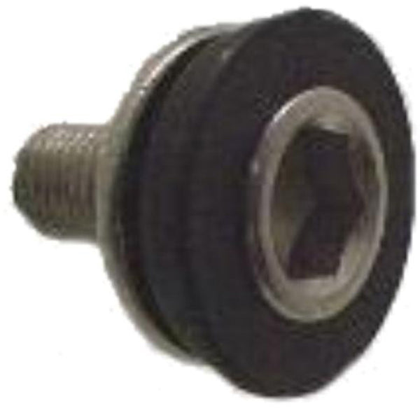 crank bolts bottom bracket M8 x 15 mm black/silver 12 pieces