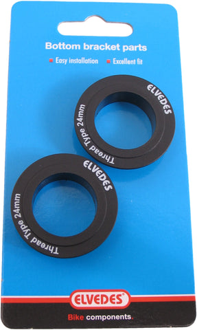 Bottom bracket bearing caps for Shimano outboard (1 set)