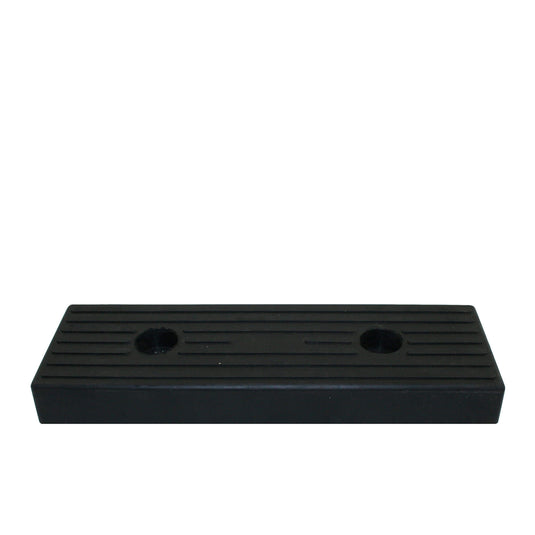 Rubber boottrailer kussen 300x100mm zwart