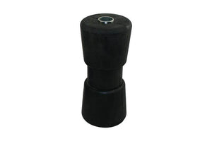 Kielrol rubber 190x85mm zwart