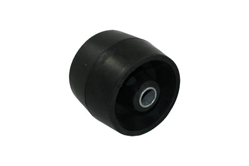 Afbeelding laden in galerijviewer, Rubber kimrol boottrailer 115x86mm zwart
