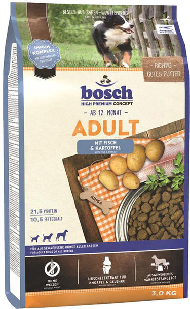 Bosch adult vis aardappel 15kg